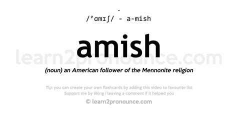 brauchau meaning amish